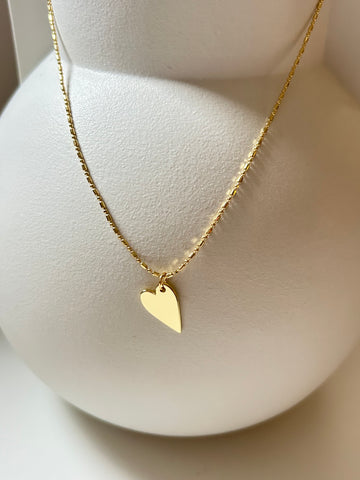 Ketting scheef hart