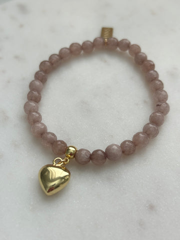 Armbandje roze klein