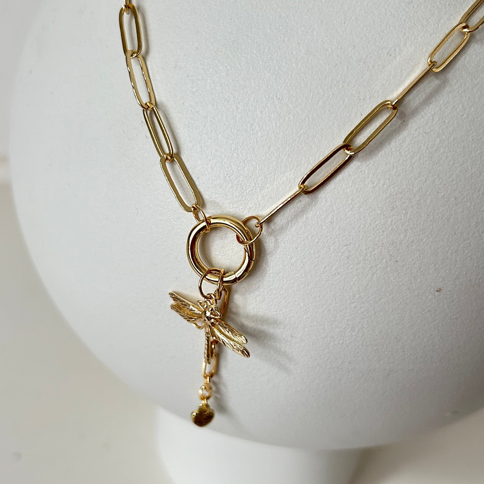 Schakelketting Libelle goud