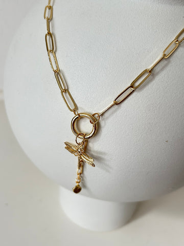 Schakelketting Libelle goud