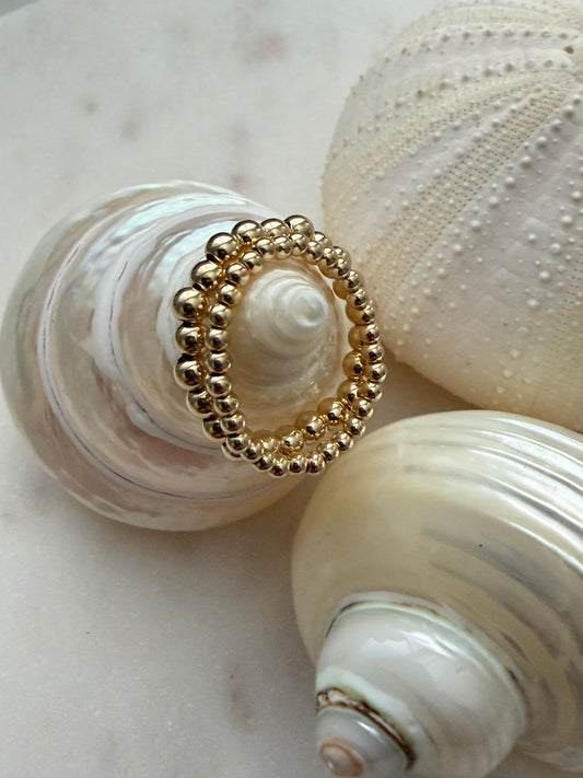 Ring, gold-filled, 2 mm, size 6