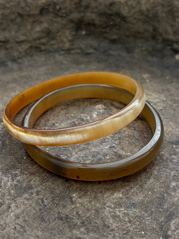 Buffelhoorn armbandenset 3