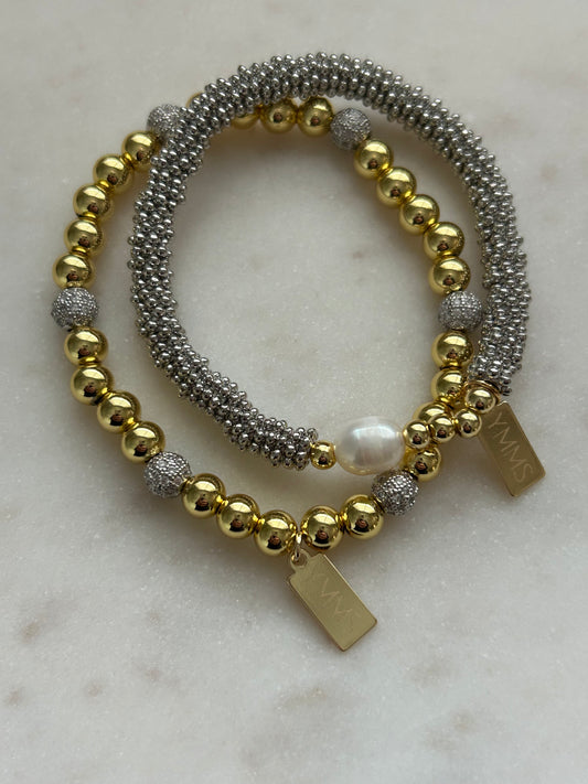 Armband Gold, with a touch of silver