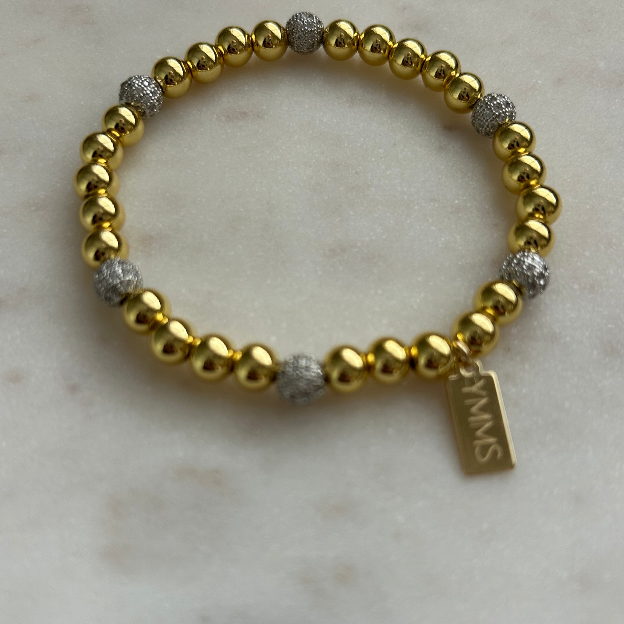 Armband Gold, with a touch of silver