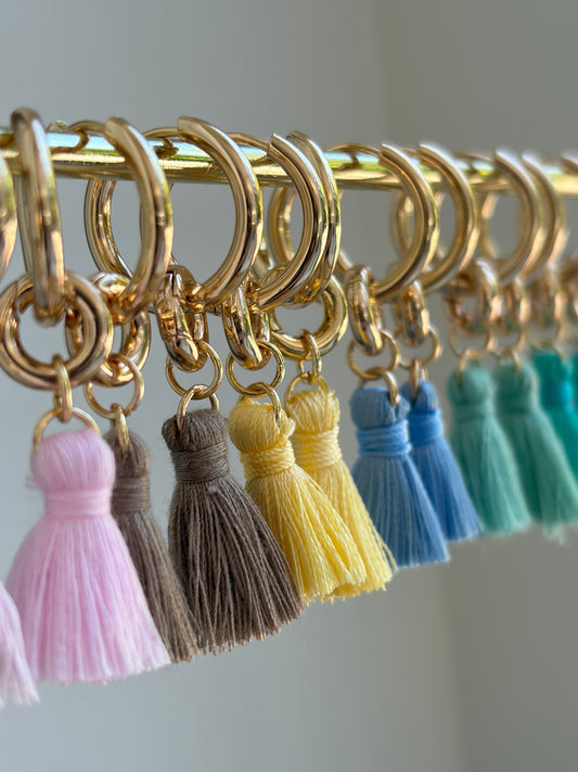 Fringe klein bruin