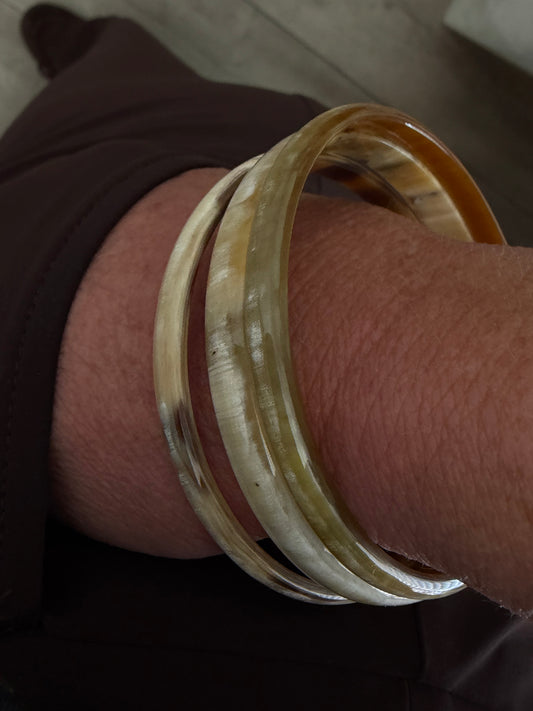 Armbandenset 1 (zand/camel)