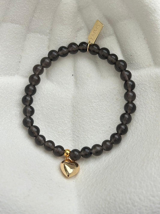 Armband Bruine Rookkwarts