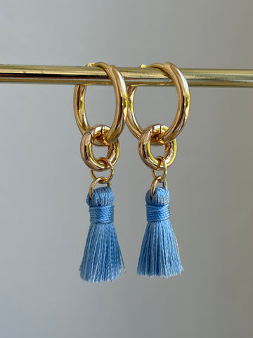 Fringe klein lichtblauw