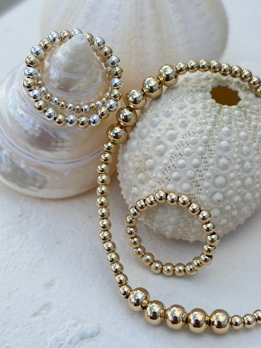 Ring 3 mm, gold filled, size 6