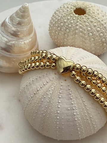 Armband Hartje, gold-filled, 4 mm