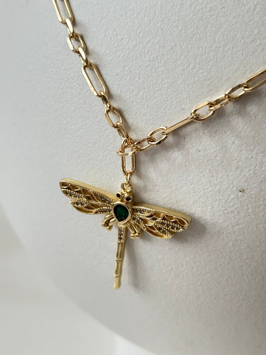 Ketting Libelle groen