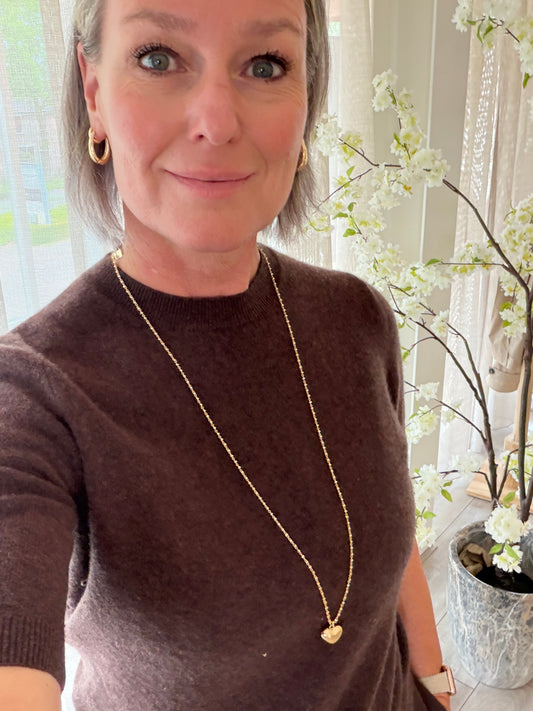 Lange ketting Hart