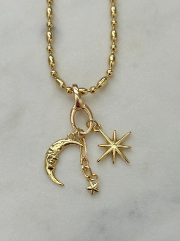 Ketting Moon & Stars