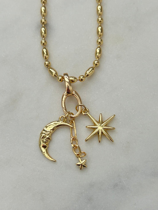 Ketting Moon & Stars