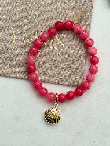 Armband Koraal schelp