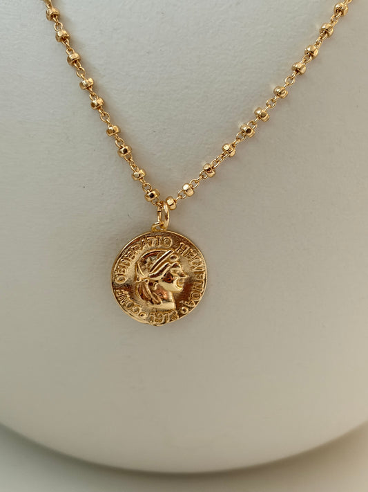 Lange ketting munt