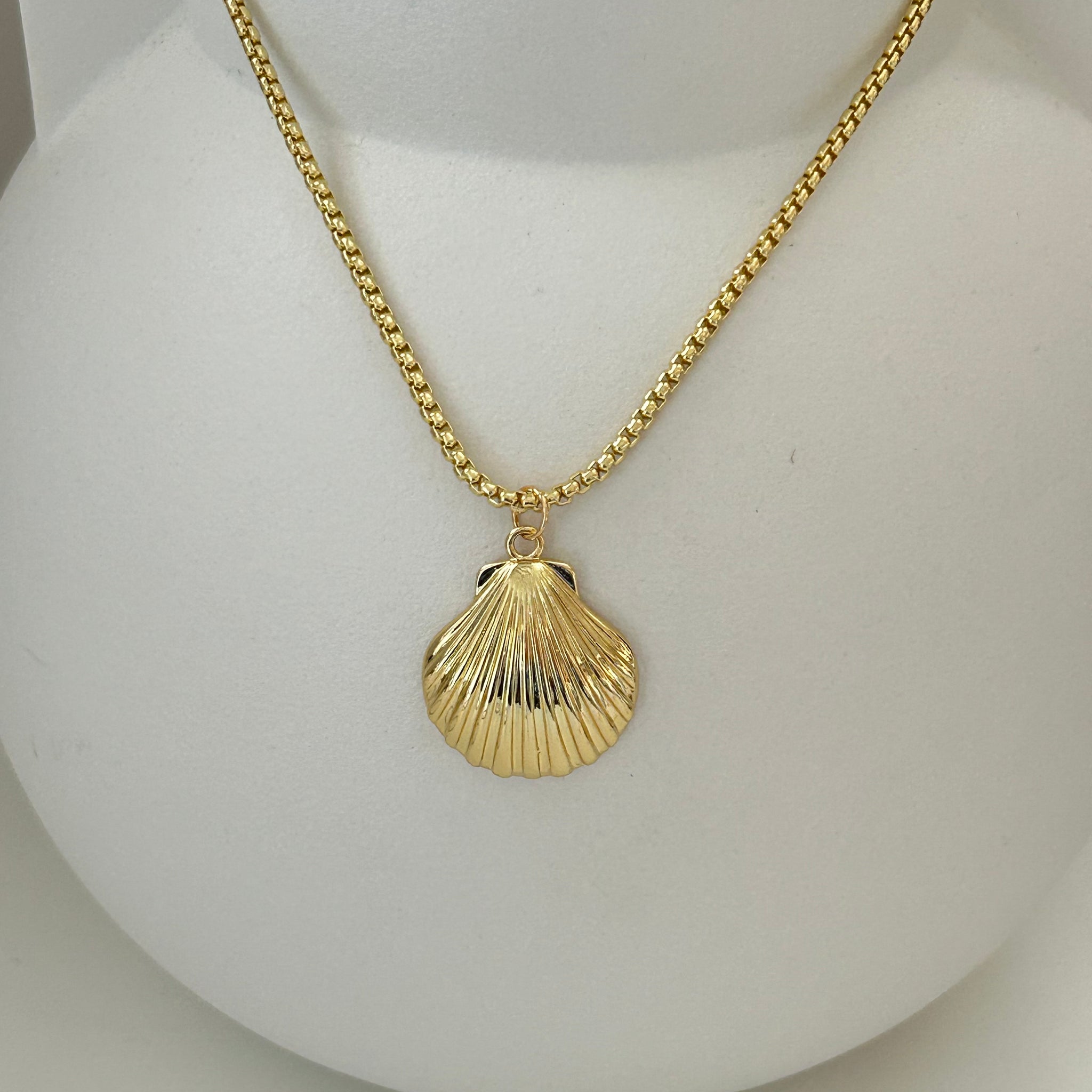 Ketting grote schelp 2