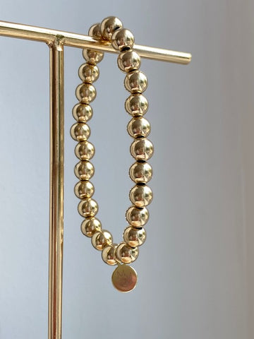 Armbandje Goldfilled, 7 mm, 16,5