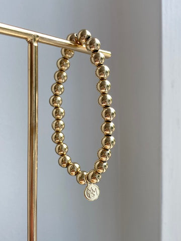 Armbandje Goldfilled, 6 mm, 18